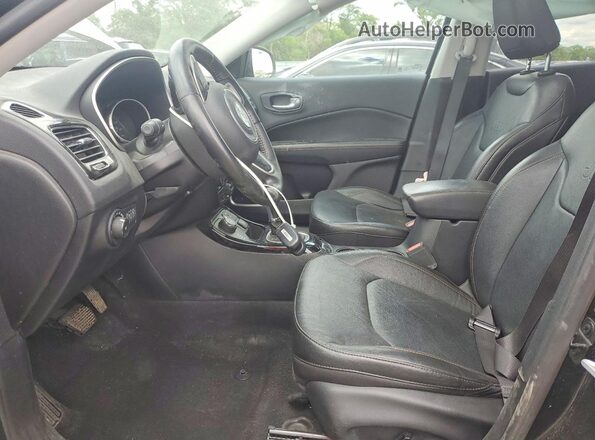 3C4NJDCB5MT512756 2021 JEEP COMPASS Black Front interior view