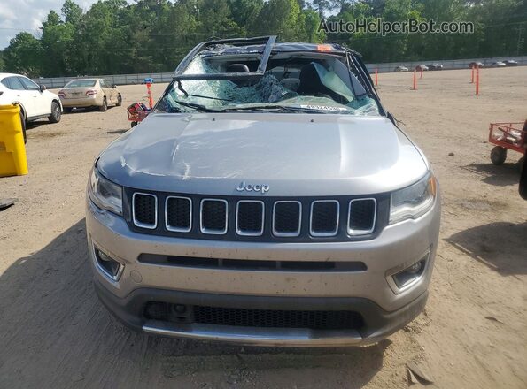 3C4NJDCB5MT512868 2021 JEEP COMPASS Silver Front view