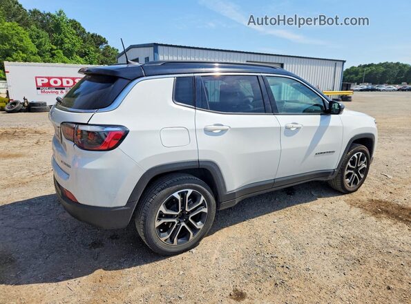 3C4NJDCB5NT224558 2022 JEEP COMPASS White Rear right