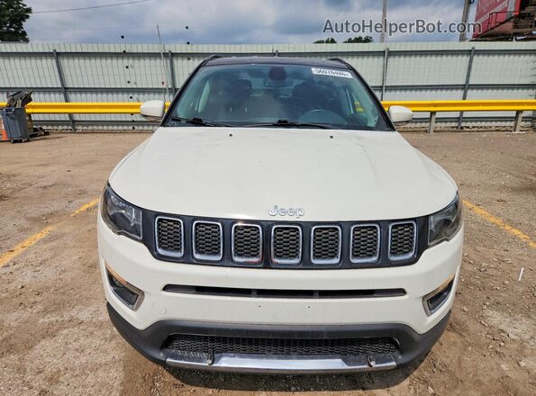3C4NJDCB6KT791860 2019 JEEP COMPASS White Widok z przodu