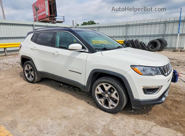 3C4NJDCB6KT791860 2019 JEEP COMPASS White Przód prawy