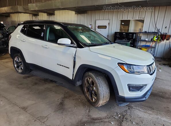 3C4NJDCB6LT175271 2020 JEEP COMPASS Белый Передняя правая четверть