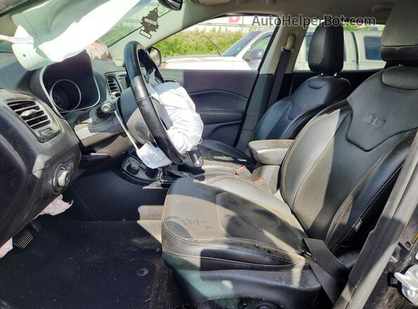3C4NJDCB6LT212027 2020 JEEP COMPASS Black Vista interior delantera