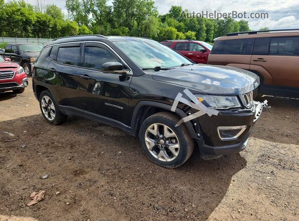 3C4NJDCB6LT212027 2020 JEEP COMPASS Black Delantero derecho