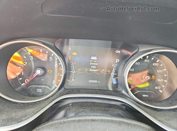 3C4NJDCB6LT212027 2020 JEEP COMPASS Black Vista del cuadro de instrumentos