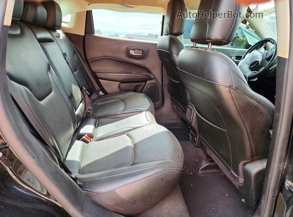3C4NJDCB6LT212027 2020 JEEP COMPASS Black Vista interior trasera