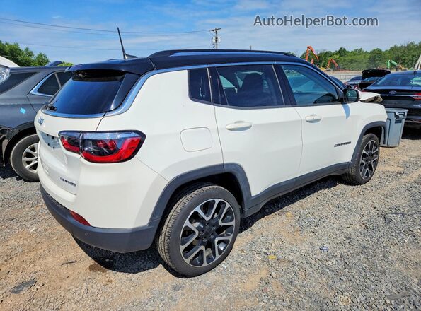 3C4NJDCB6MT524267 2021 JEEP COMPASS White Trasero derecho