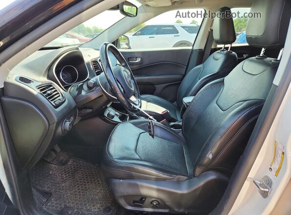 3C4NJDCB6MT524267 2021 JEEP COMPASS White Vista interior delantera