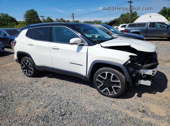 3C4NJDCB6MT524267 2021 JEEP COMPASS White Delantero derecho