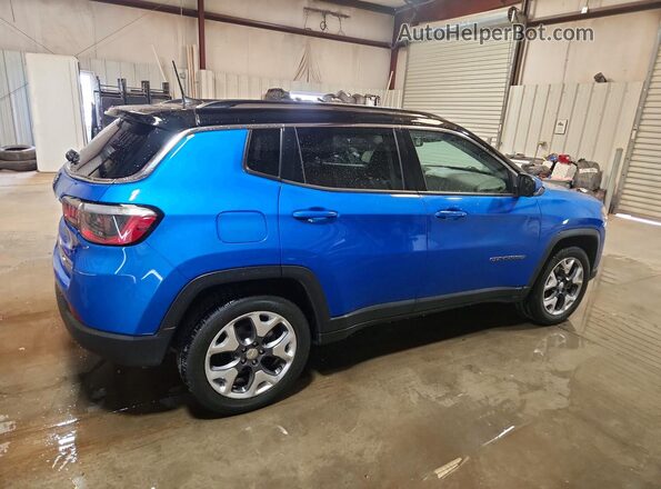 3C4NJDCB6MT586221 2021 JEEP COMPASS Синий Задняя правая четверть