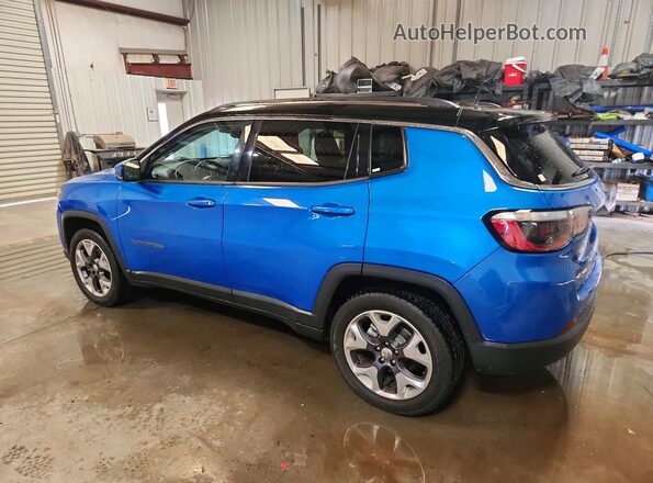 3C4NJDCB6MT586221 2021 JEEP COMPASS Синий Задняя левая четверть