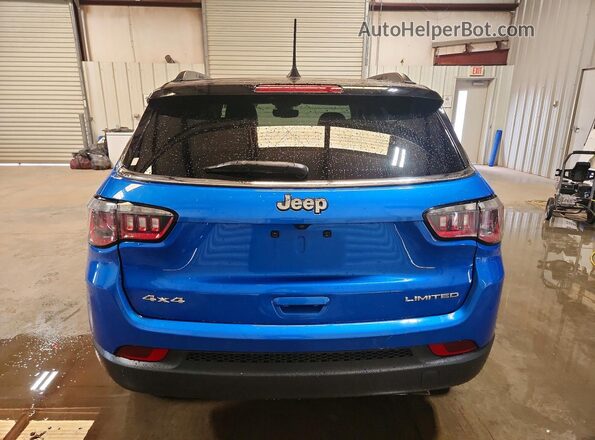 3C4NJDCB6MT586221 2021 JEEP COMPASS Синий Вид сзади