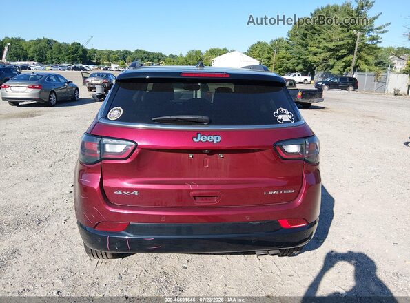 3C4NJDCB6NT147909 2022 JEEP COMPASS Бордовый 