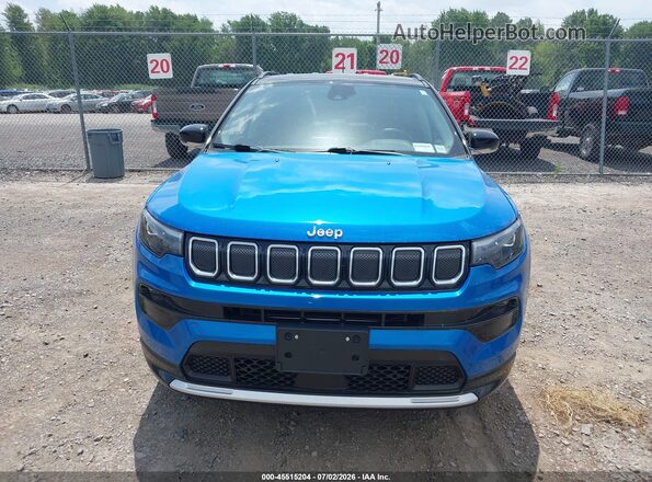 3C4NJDCB6NT187164 2022 JEEP COMPASS Blue Սալոնի հետևի տեսք