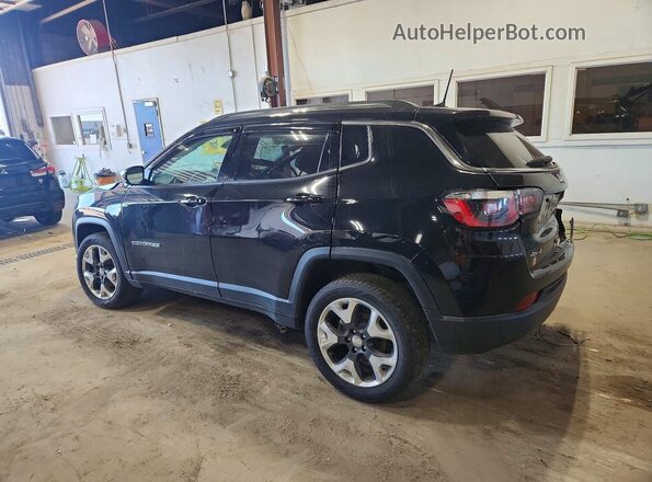 3C4NJDCB7JT199429 2018 JEEP COMPASS Black Tył lewy