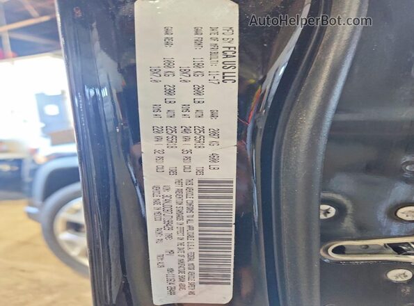 3C4NJDCB7JT199429 2018 JEEP COMPASS Black Widok wnętrza 360 stopni