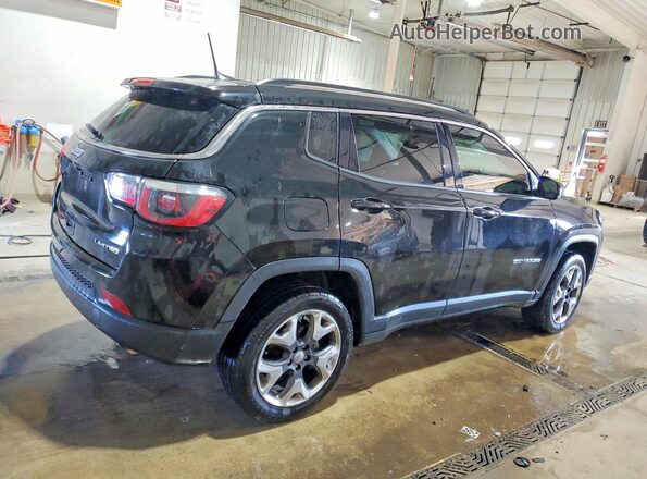 3C4NJDCB7JT255563 2018 JEEP COMPASS Black Trasero derecho