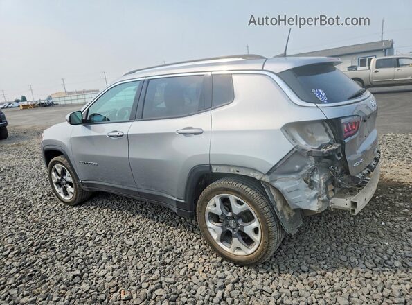 3C4NJDCB7KT753411 2019 JEEP COMPASS Silver Rear left