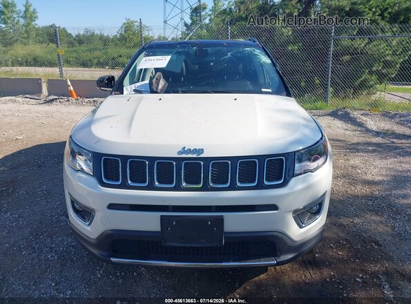 3C4NJDCB7LT106959 2020 JEEP COMPASS White Instrument cluster view