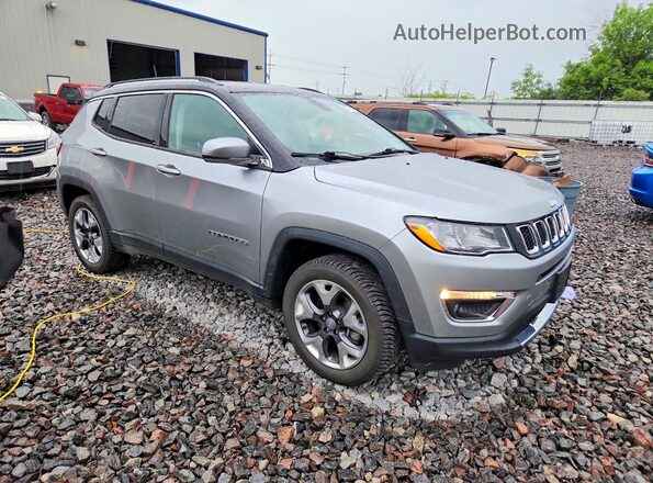 3C4NJDCB7LT163808 2020 JEEP COMPASS Серебряный Передняя правая четверть