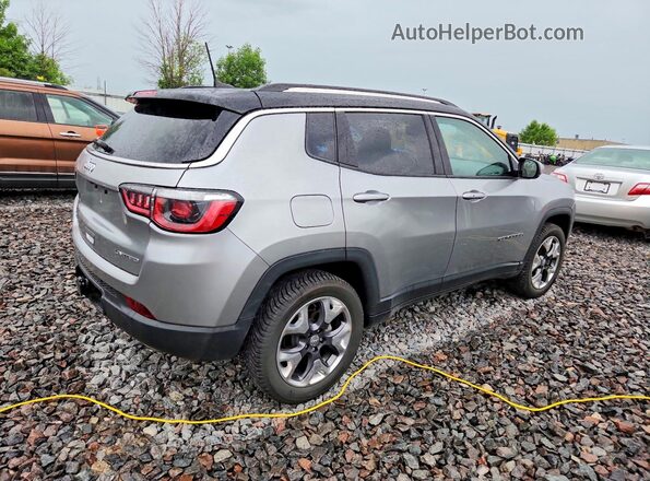 3C4NJDCB7LT163808 2020 JEEP COMPASS Серебряный Задняя правая четверть