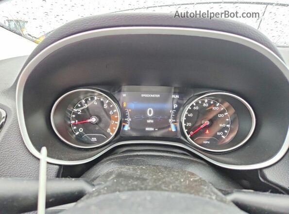 3C4NJDCB7LT163808 2020 JEEP COMPASS Серебряный Вид щитка приборов