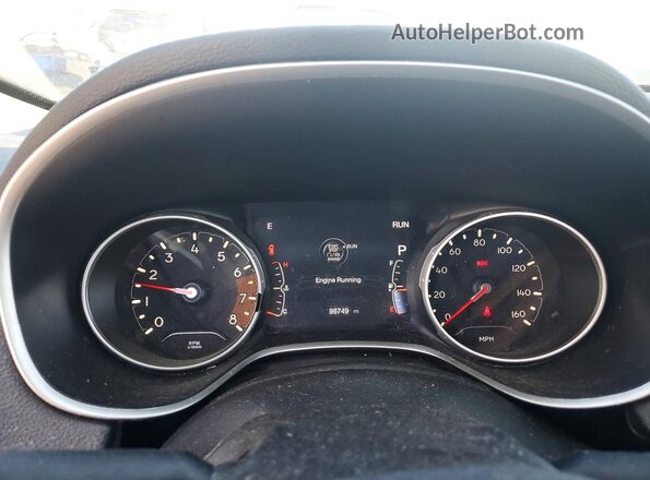 3C4NJDCB7LT200310 2020 JEEP COMPASS Charcoal Vista del cuadro de instrumentos