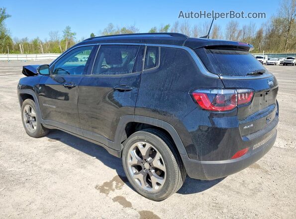 3C4NJDCB7LT245988 2020 JEEP COMPASS Black Trasero izquierdo
