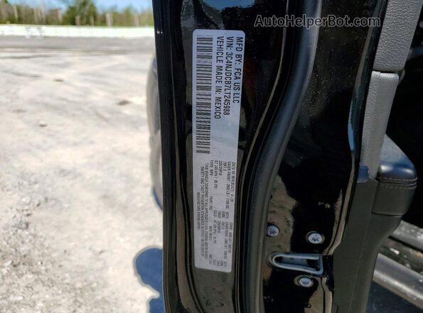 3C4NJDCB7LT245988 2020 JEEP COMPASS Black Vista de la etiqueta del VIN