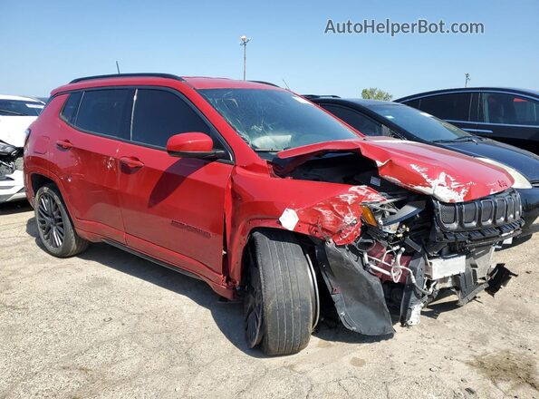 3C4NJDCB7NT162970 2022 JEEP COMPASS Красный Передняя правая четверть