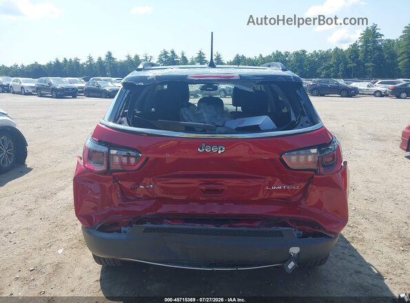 3C4NJDCB8JT112010 2018 JEEP COMPASS Red Вид спереду