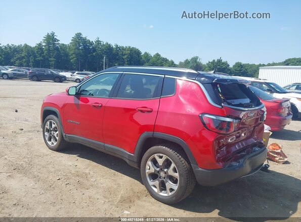 3C4NJDCB8JT112010 2018 JEEP COMPASS Red Задня ліва чверть