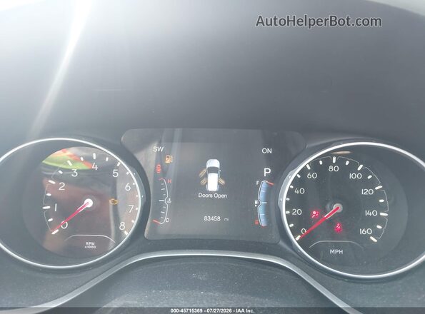 3C4NJDCB8JT112010 2018 JEEP COMPASS Red Вид задніх сидінь