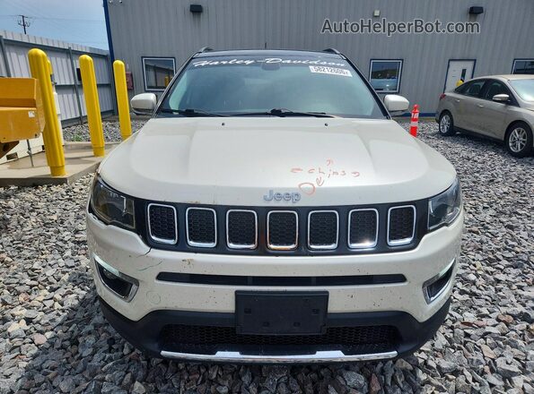 3C4NJDCB8JT483930 2018 JEEP COMPASS White Դիմացի տեսք