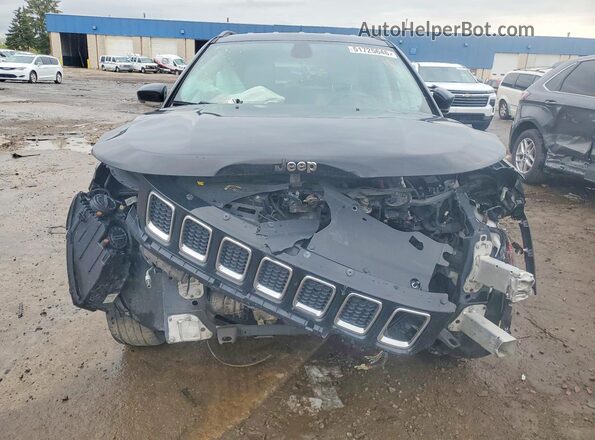 3C4NJDCB8KT673289 2019 JEEP COMPASS Black წინა ხედი