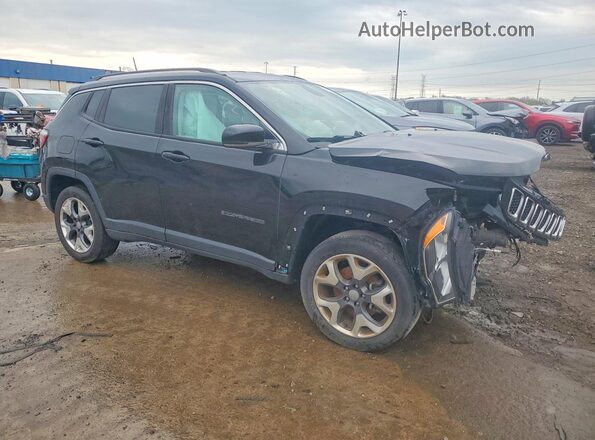 3C4NJDCB8KT673289 2019 JEEP COMPASS Black წინა მარჯვენა