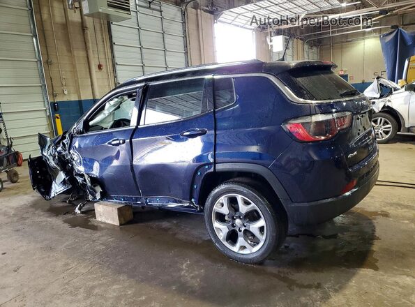 3C4NJDCB8MT536260 2021 JEEP COMPASS Blue Rear left