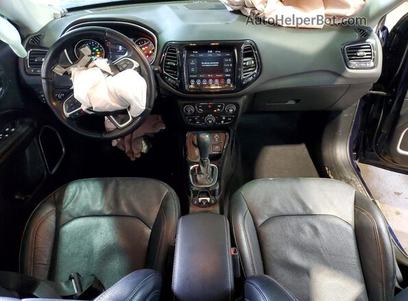 3C4NJDCB8MT536260 2021 JEEP COMPASS Blue Dashboard view