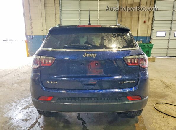 3C4NJDCB8MT536260 2021 JEEP COMPASS Blue Rear view