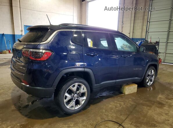 3C4NJDCB8MT536260 2021 JEEP COMPASS Blue Rear right