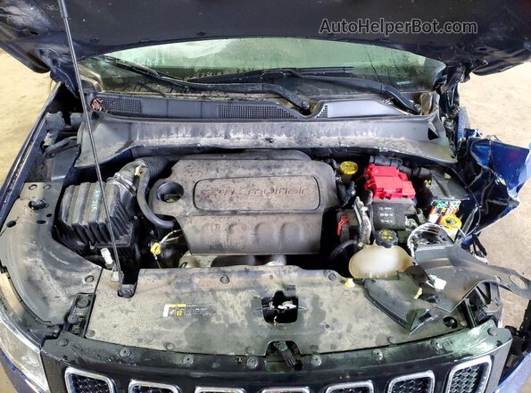 3C4NJDCB8MT536260 2021 JEEP COMPASS Blue Engine compartment view