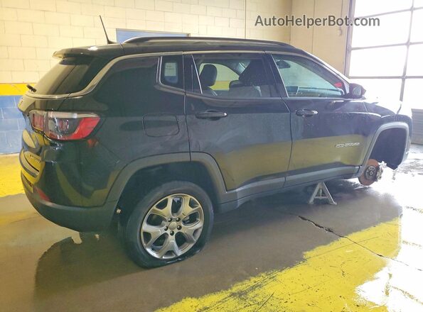 3C4NJDCB8NT134269 2021 JEEP COMPASS Black Tył prawy