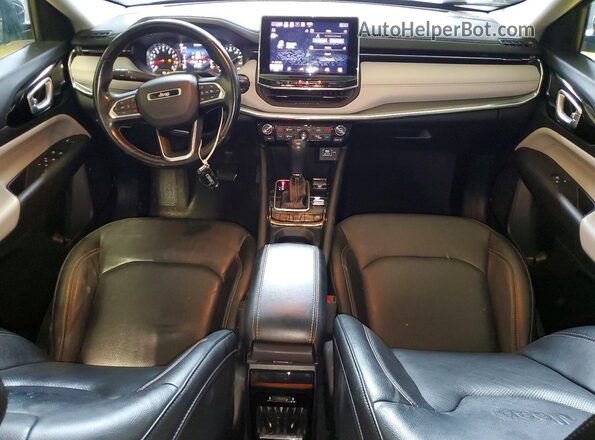 3C4NJDCB8NT134269 2021 JEEP COMPASS Black Widok deski rozdzielczej