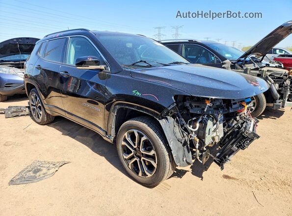 3C4NJDCB8NT165330 2022 JEEP COMPASS Black წინა მარჯვენა