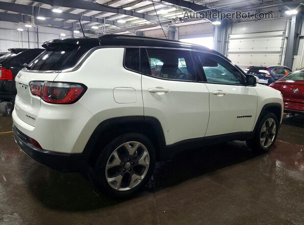 3C4NJDCB9HT675156 2017 JEEP COMPASS White Trasero derecho
