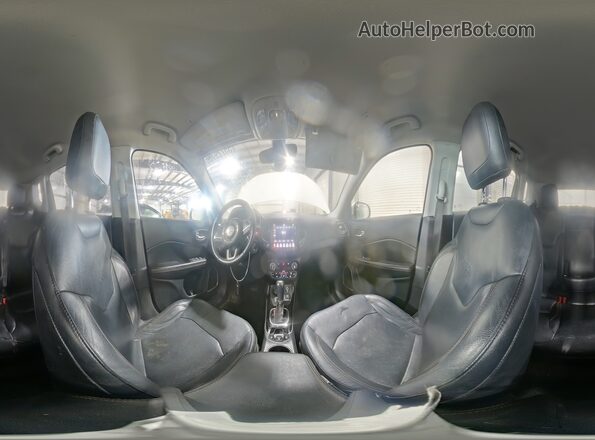 3C4NJDCB9HT675156 2017 JEEP COMPASS White Vista de la etiqueta del VIN