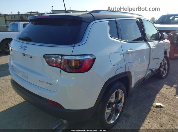 3C4NJDCB9JT456333 2018 JEEP COMPASS Белый Задняя правая четверть