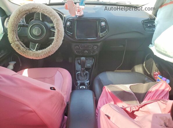 3C4NJDCB9KT638339 2019 JEEP COMPASS Blue Widok deski rozdzielczej