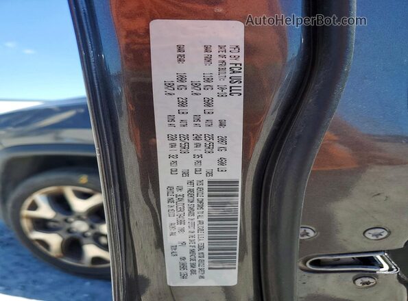 3C4NJDCB9KT641886 2019 JEEP COMPASS Угольный Вид наклейки с VIN-кодом