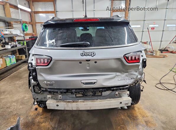 3C4NJDCB9KT747450 2019 JEEP COMPASS Silver Widok z tyłu